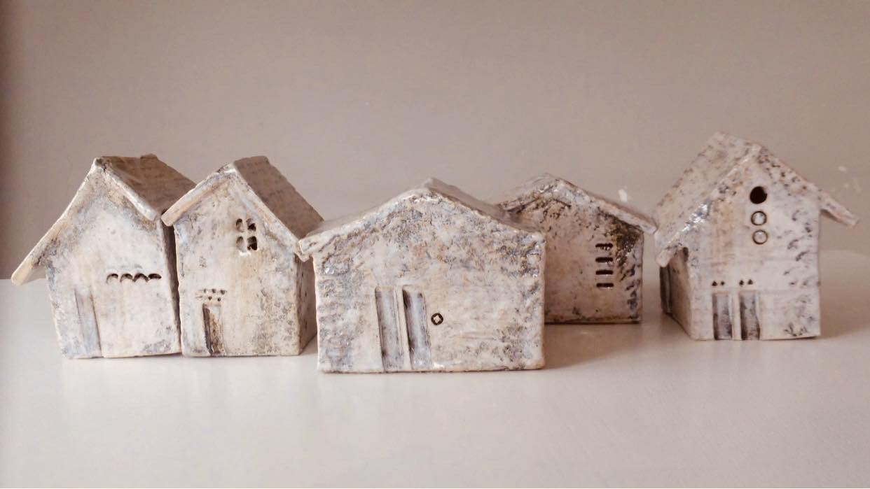 Workshop "Huisjes in keramiek" - Foto