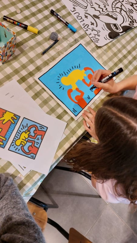 Keith Haring workshop - Foto