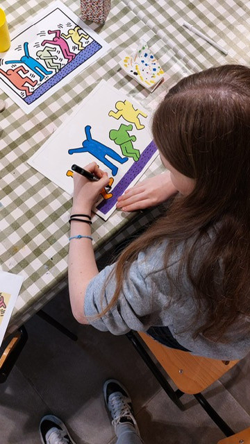 Keith Haring workshop - Foto