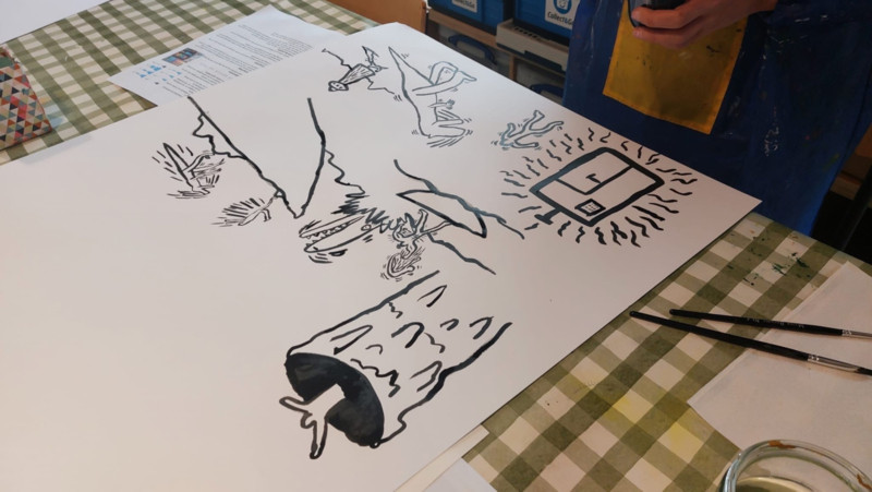Keith Haring workshop - Foto