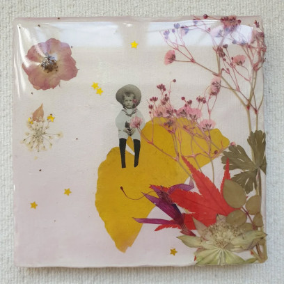 Workshop Floral Art Tiles