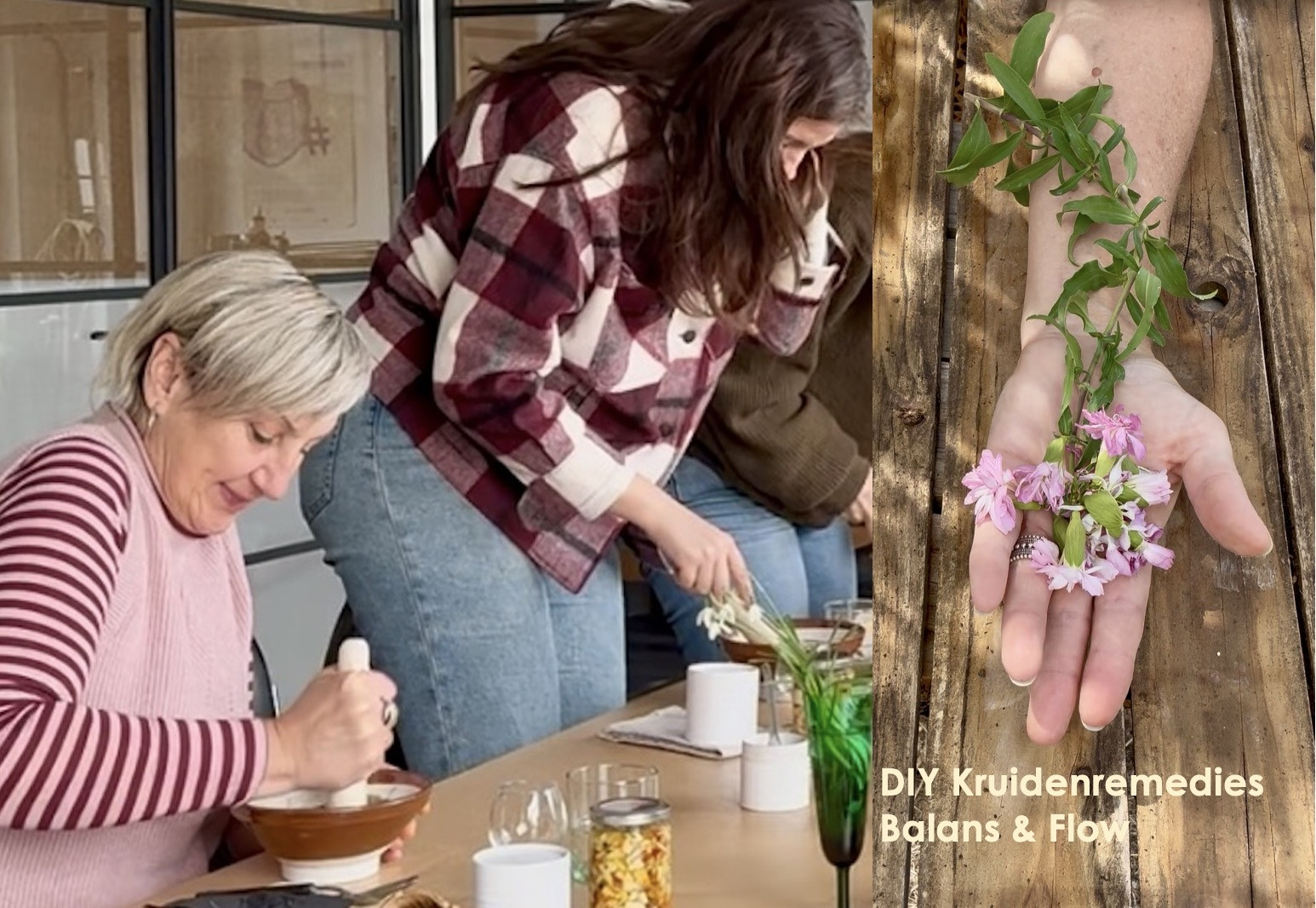 DIY Selfcare Kruidenworkshop Balans & Flow - Foto