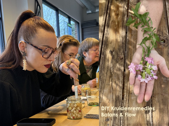 DIY Selfcare Kruidenworkshop Balans & Flow