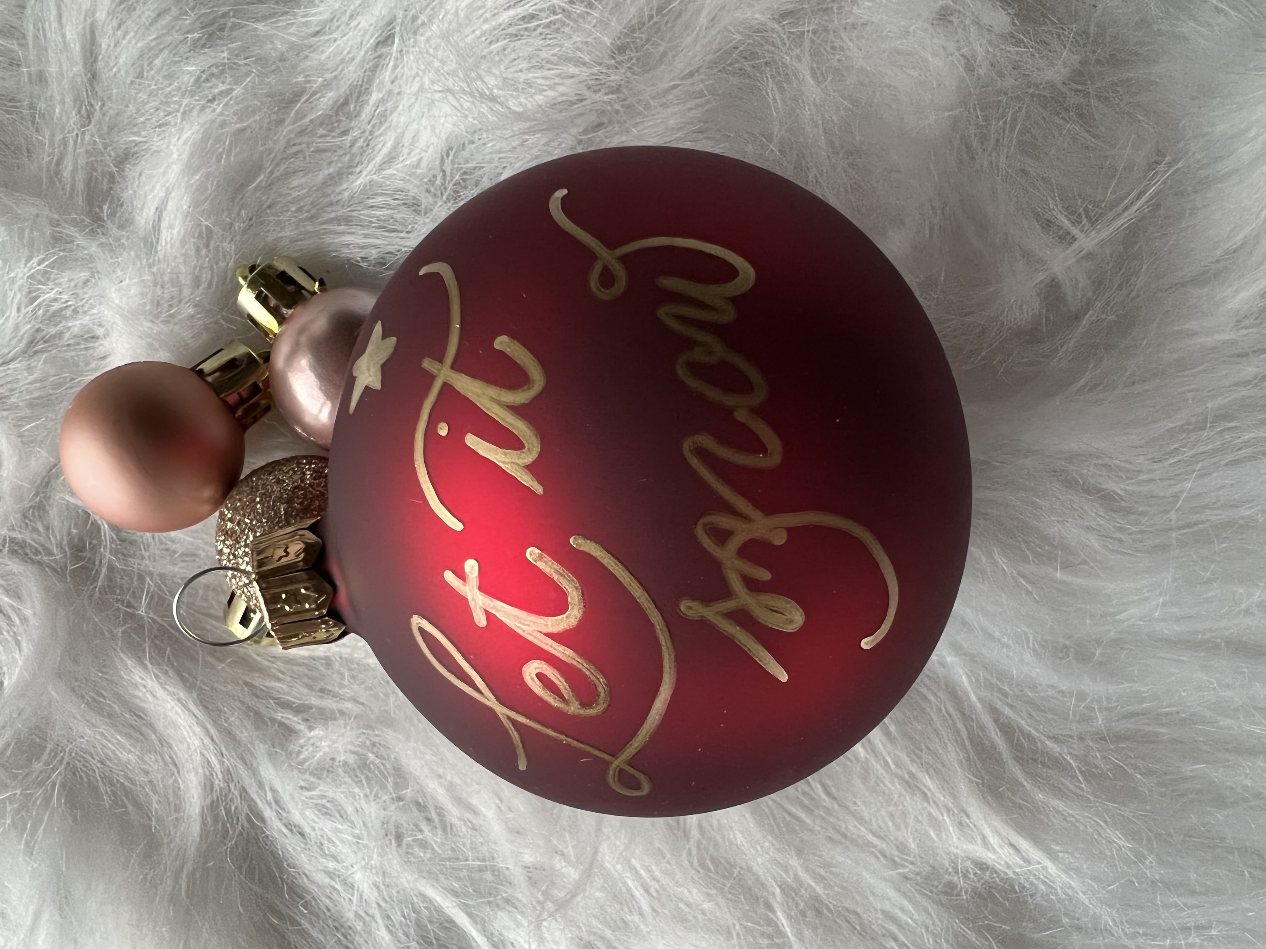 Workshop handletteren basis en ga naar huis met 2 geschreven kerstballen! - Foto