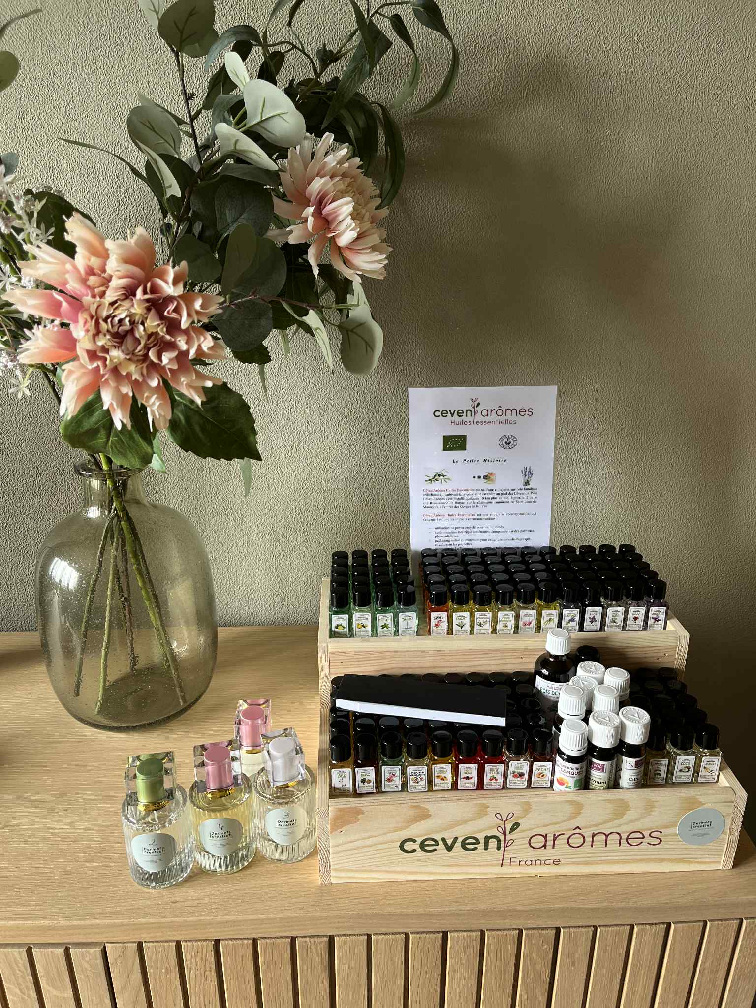 Workshop " Eau de toilette " maken - Foto