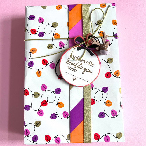 Glitter & Gift Magic Kerst inpakworkshop - Foto
