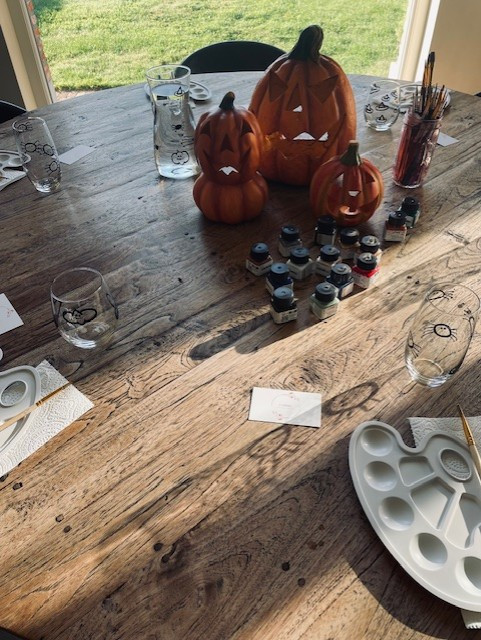 Halloween Workshop Sip 'n Paint - Foto