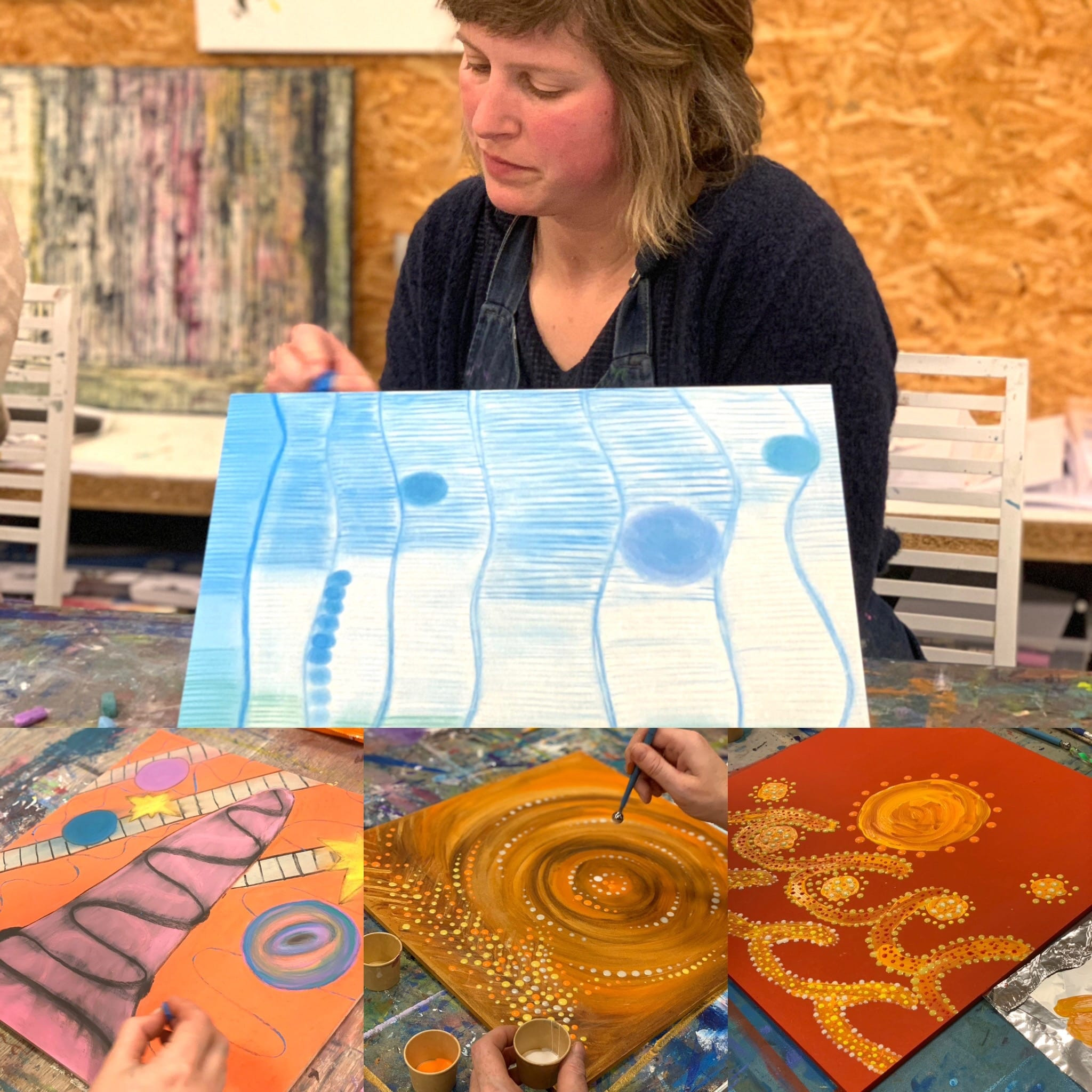 Intuïtief creatief: workshop - Foto