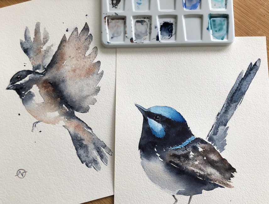 Initiatiecursus aquarel - Foto