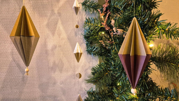 Origami Kerstdiamant @Libelle Winterfair - 15/11 om 16u
