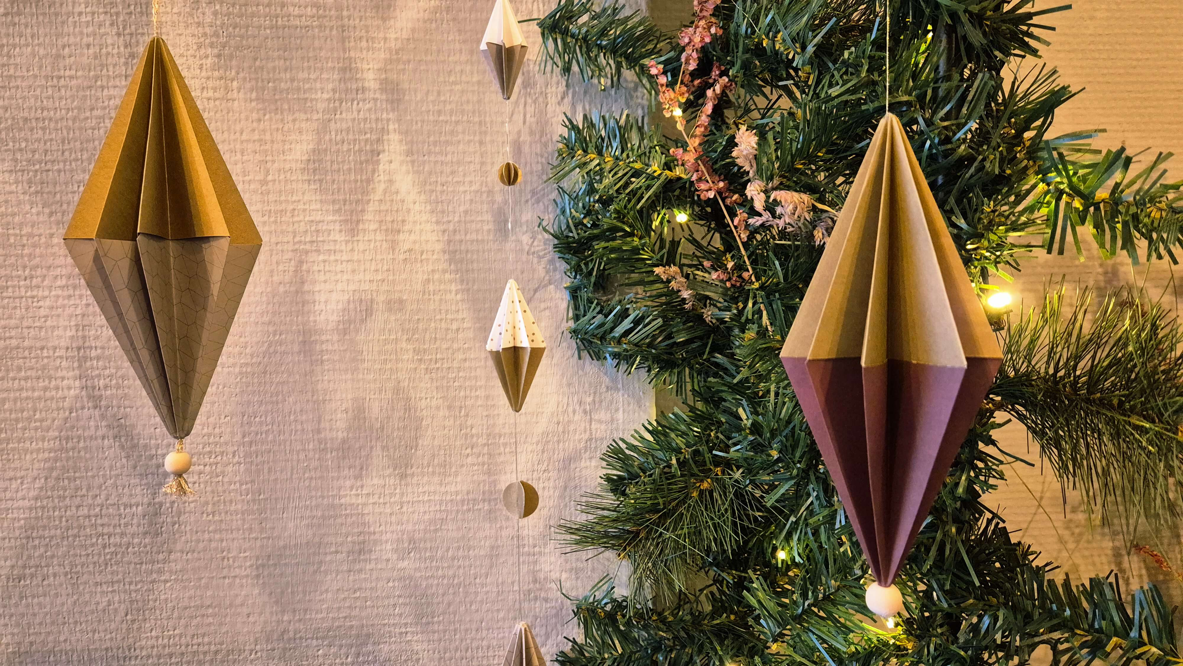 Origami Kerstdiamant @Libelle Winterfair - 15/11 om 16u45 - Foto
