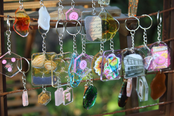 oorbellen en/of (sleutel)hangers