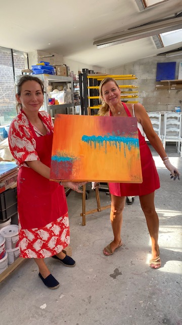 Workshop ArtAbstract ; abstracte schilderij