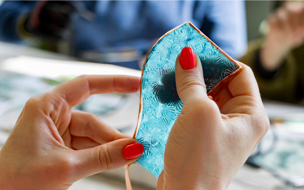 Workshop glas-in-lood - Maak je eigen unieke glasraam (3u) - LIMBURG - Foto