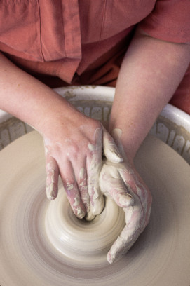 Initiatie pottendraaien workshop