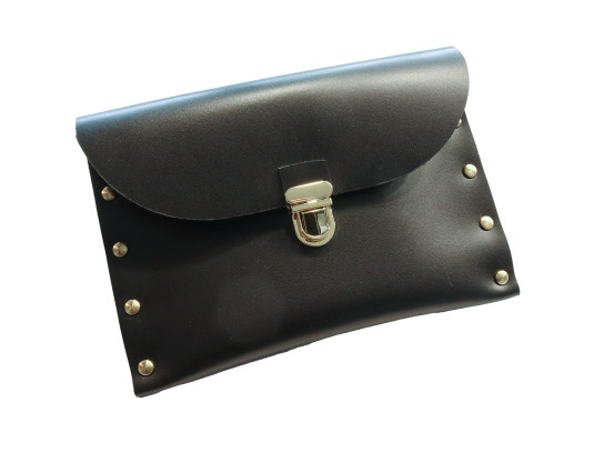DIY pakket: clutch in leder
